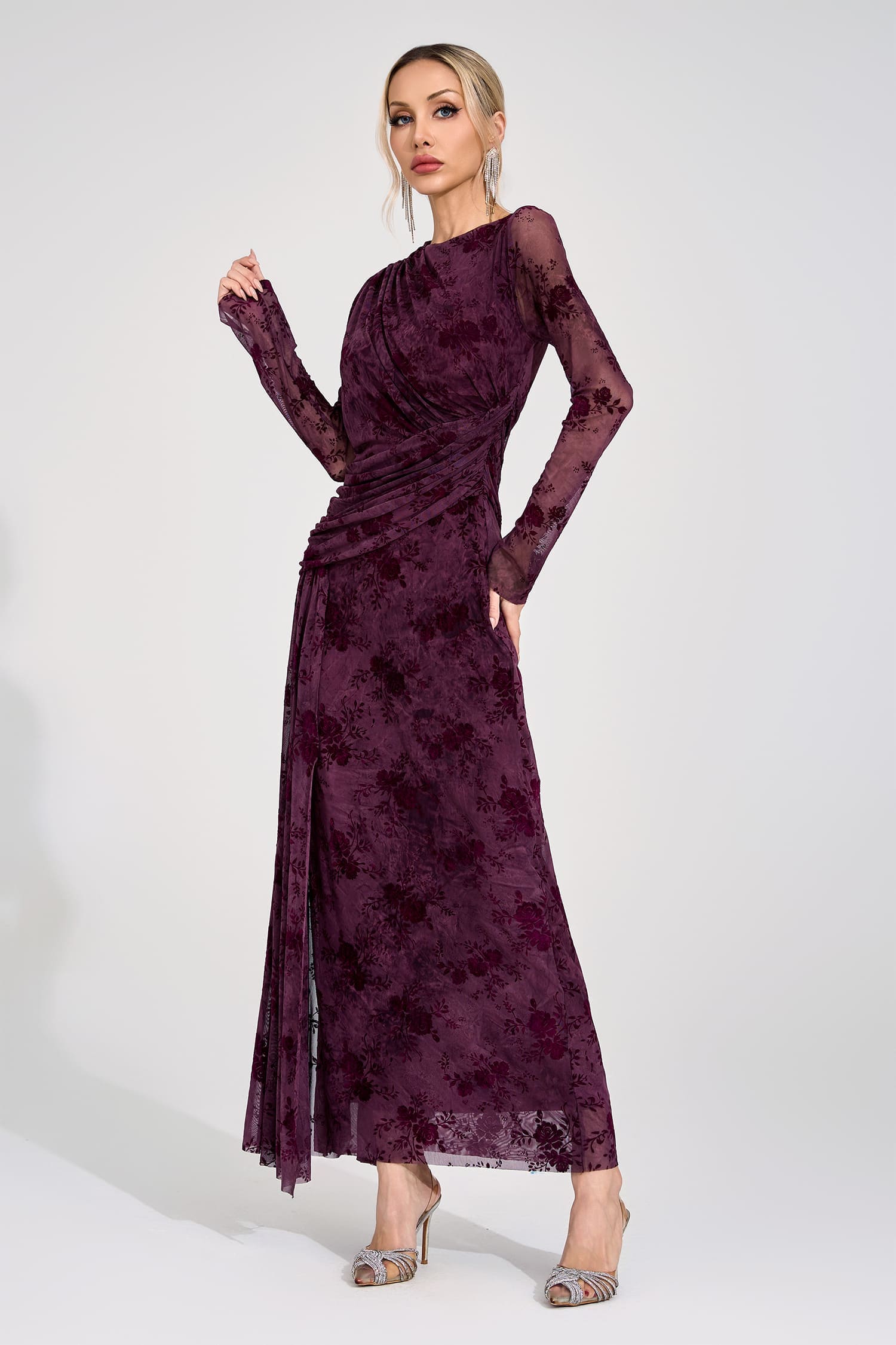 Yarune Sienna Printed Maxi Dress