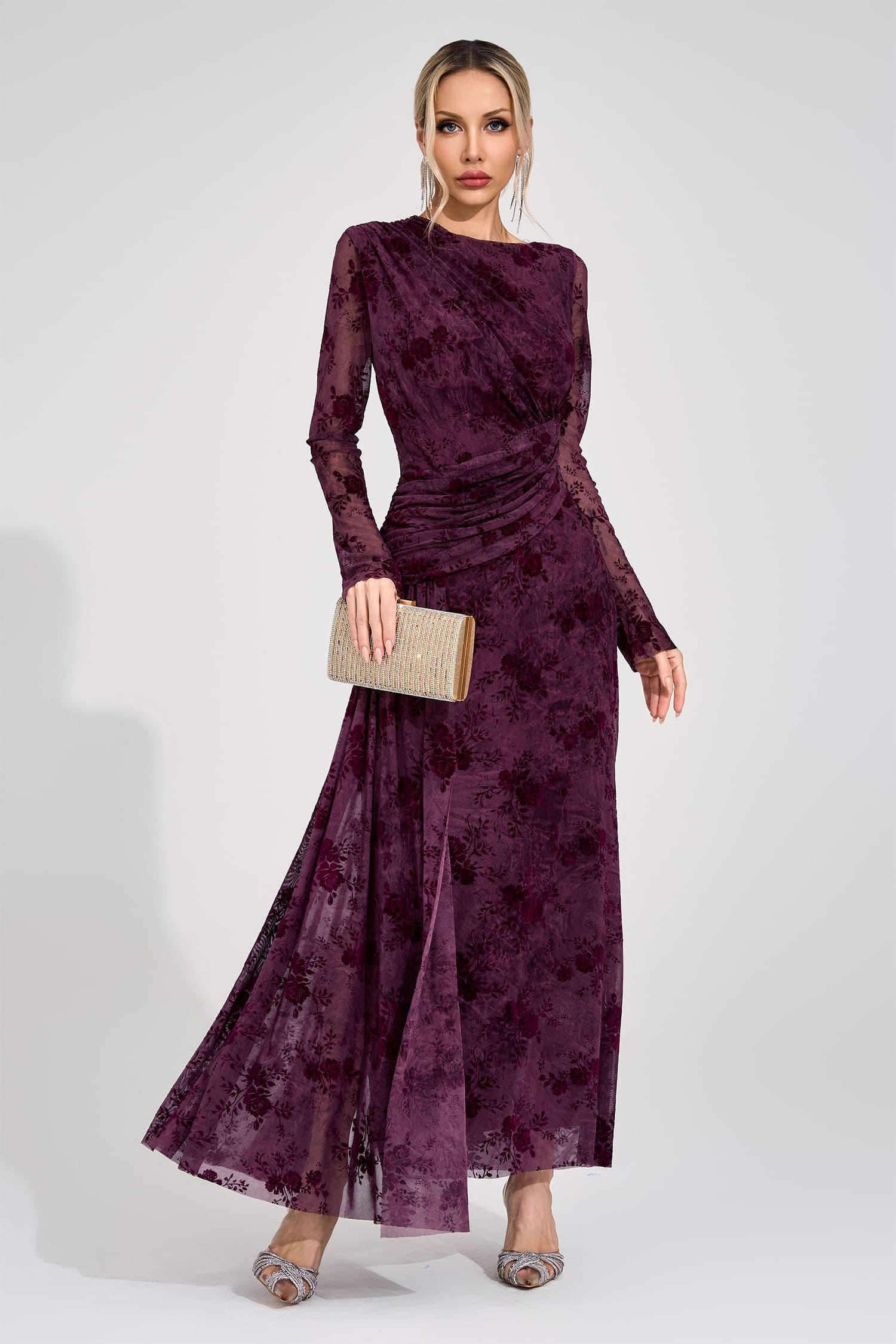Yarune Sienna Printed Maxi Dress