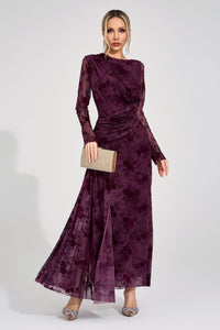 Yarune Sienna Printed Maxi Dress