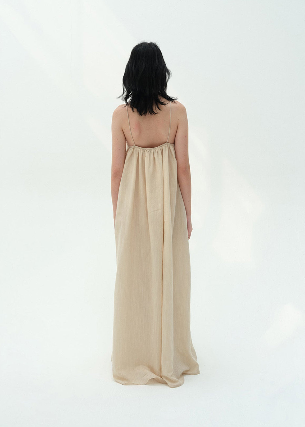 Kaelum Paper Stripes Iris Maxi Dress