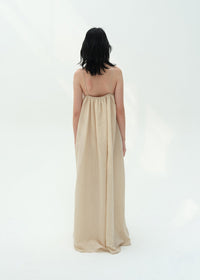 Kaelum Paper Stripes Iris Maxi Dress
