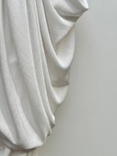 Haldro Draped Halter Maxi Dress In White