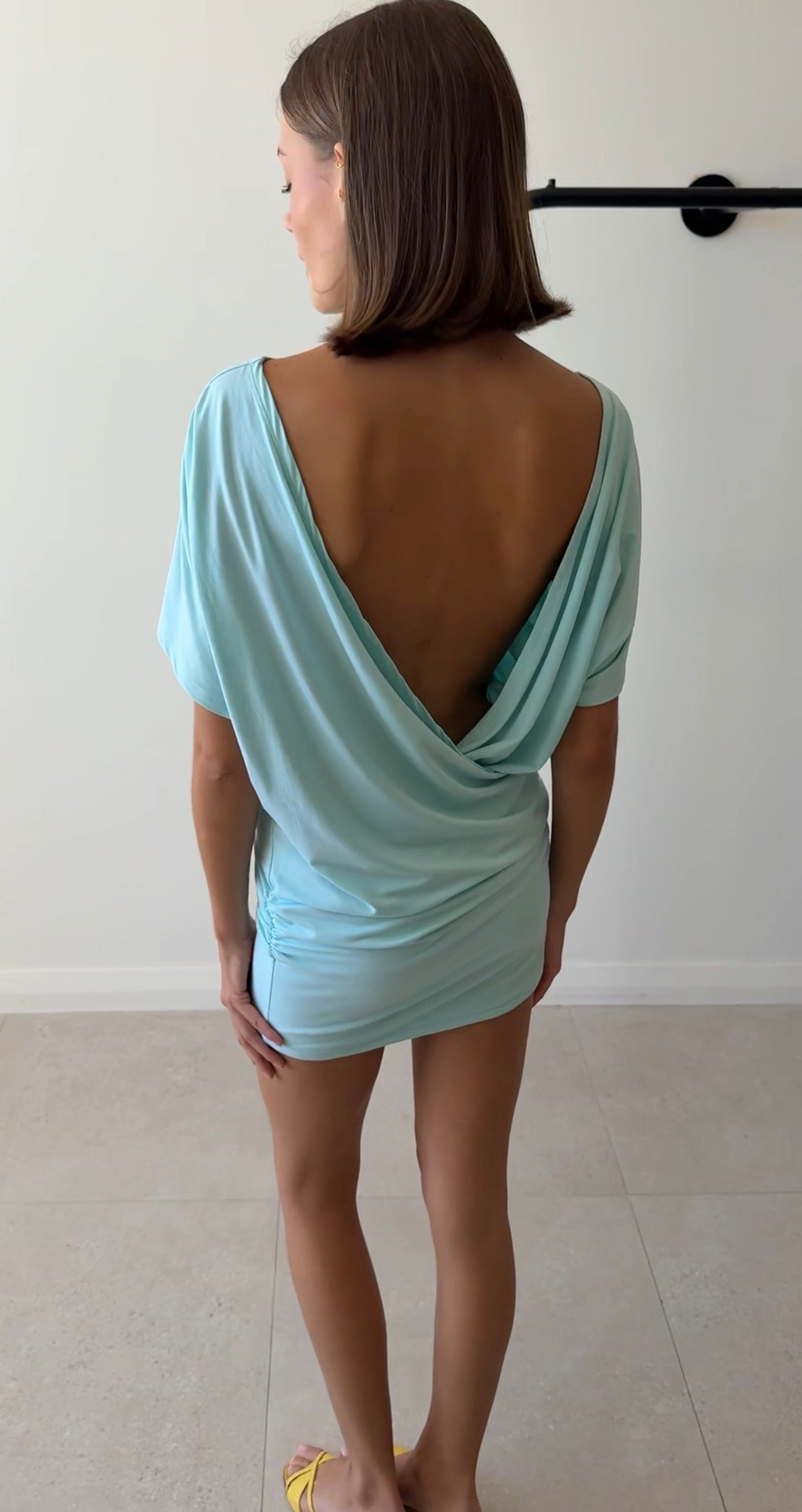 Subtrix Ruched Mini Dress