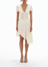 Nayvora Two-Piece Top and Skirt Set