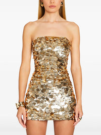 Sydnie Sequin-Embellished Strapless Mini Dress