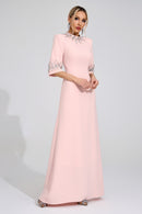 Uldravis Pink Diamond Maxi Dress