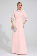 Uldravis Pink Diamond Maxi Dress