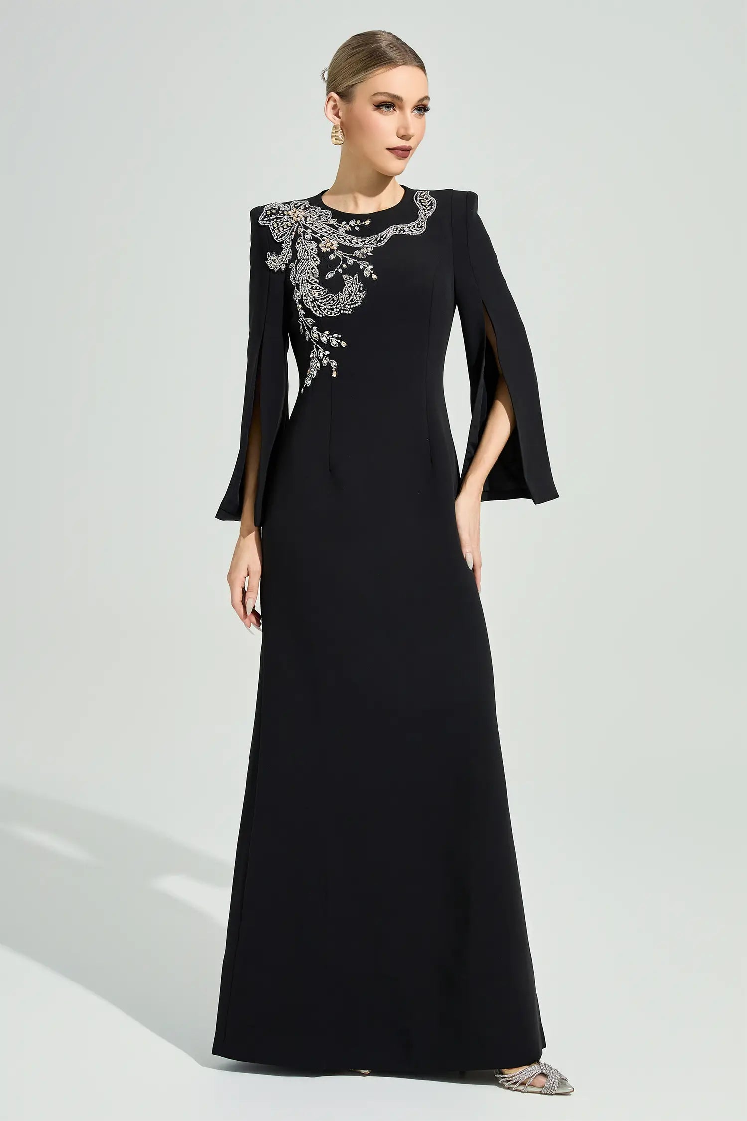 Larevix Black Diamond Maxi Dress