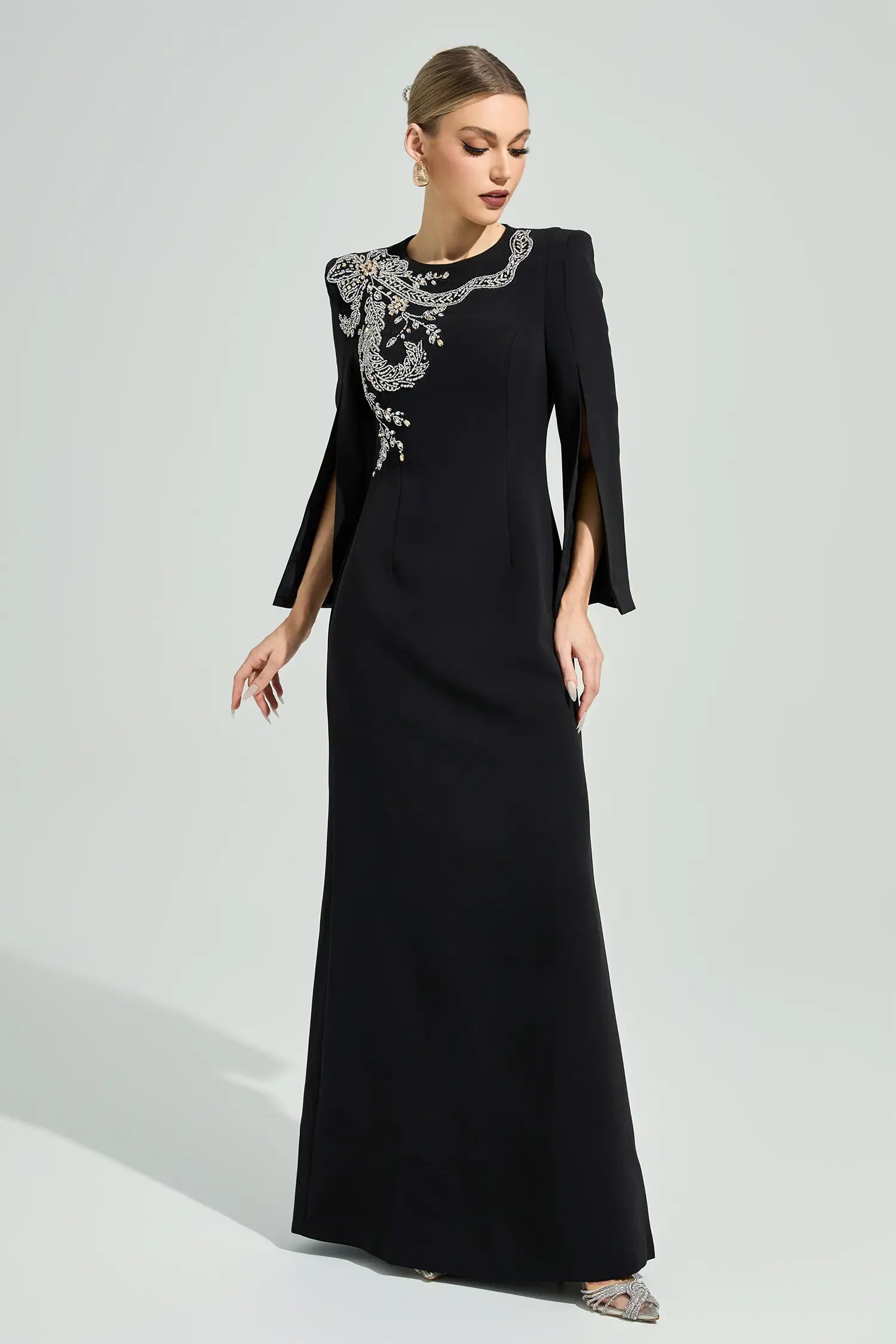 Larevix Black Diamond Maxi Dress