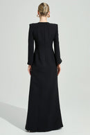 Larevix Black Diamond Maxi Dress
