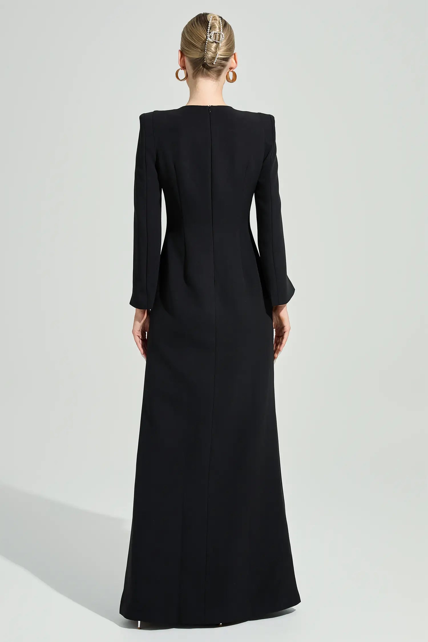 Larevix Black Diamond Maxi Dress