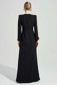 Larevix Black Diamond Maxi Dress