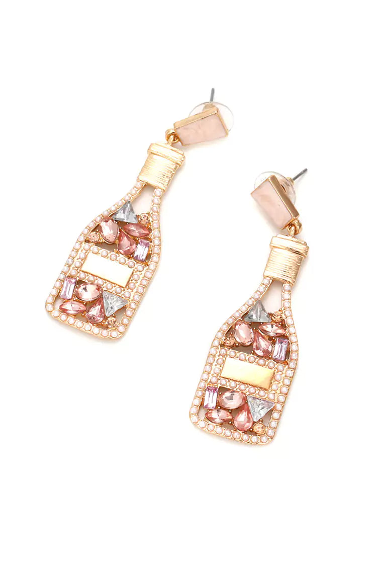 Majken Diamante Bottle Earrings