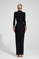 Qyria Sequined Maxi Dress