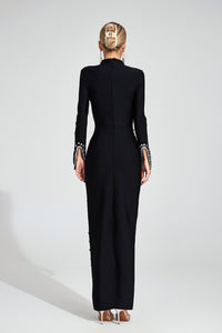 Qyria Sequined Maxi Dress