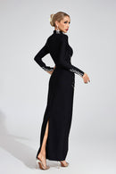 Qyria Sequined Maxi Dress