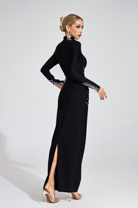 Qyria Sequined Maxi Dress