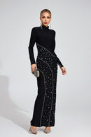 Qyria Sequined Maxi Dress