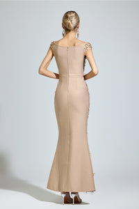 Tyrelune Apricot Mermaid Formal Dress