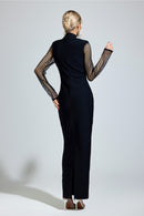 Nexaviel Black Diamond Bandage Dress