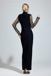 Nexaviel Black Diamond Bandage Dress