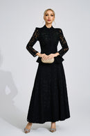 Firmino Black Lace Two Piece Set