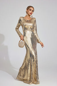 Baldev Sequined Maxi Dress