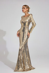 Baldev Sequined Maxi Dress