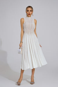 Eryndel Sleeveless Maxi Dress In White