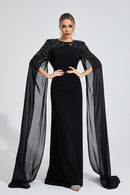 Istralion Black Diamond Maxi Dress