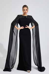 Istralion Black Diamond Maxi Dress