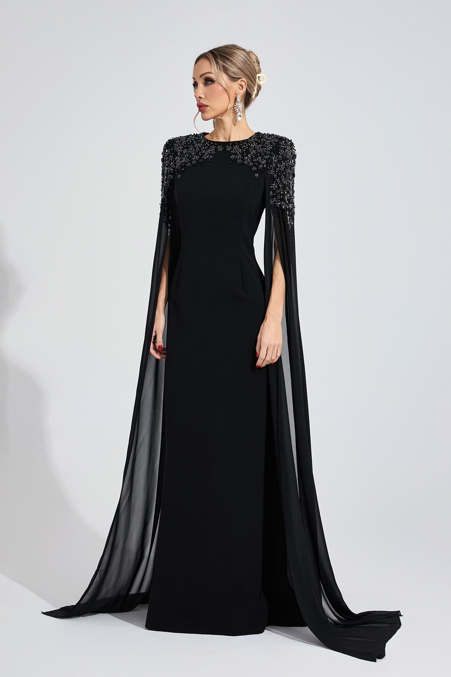 Istralion Black Diamond Maxi Dress