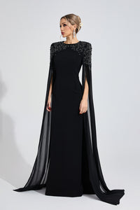 Istralion Black Diamond Maxi Dress