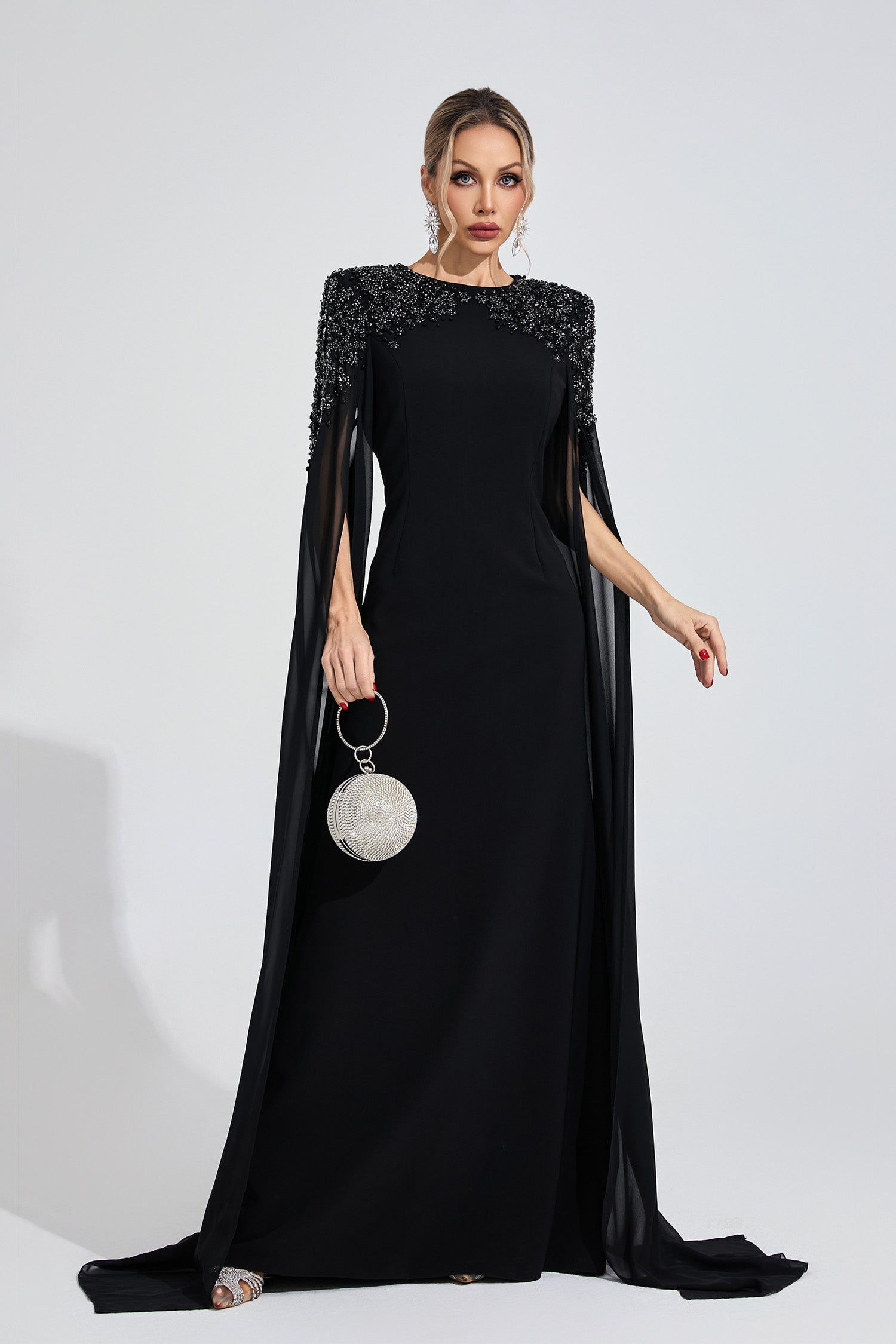 Istralion Black Diamond Maxi Dress