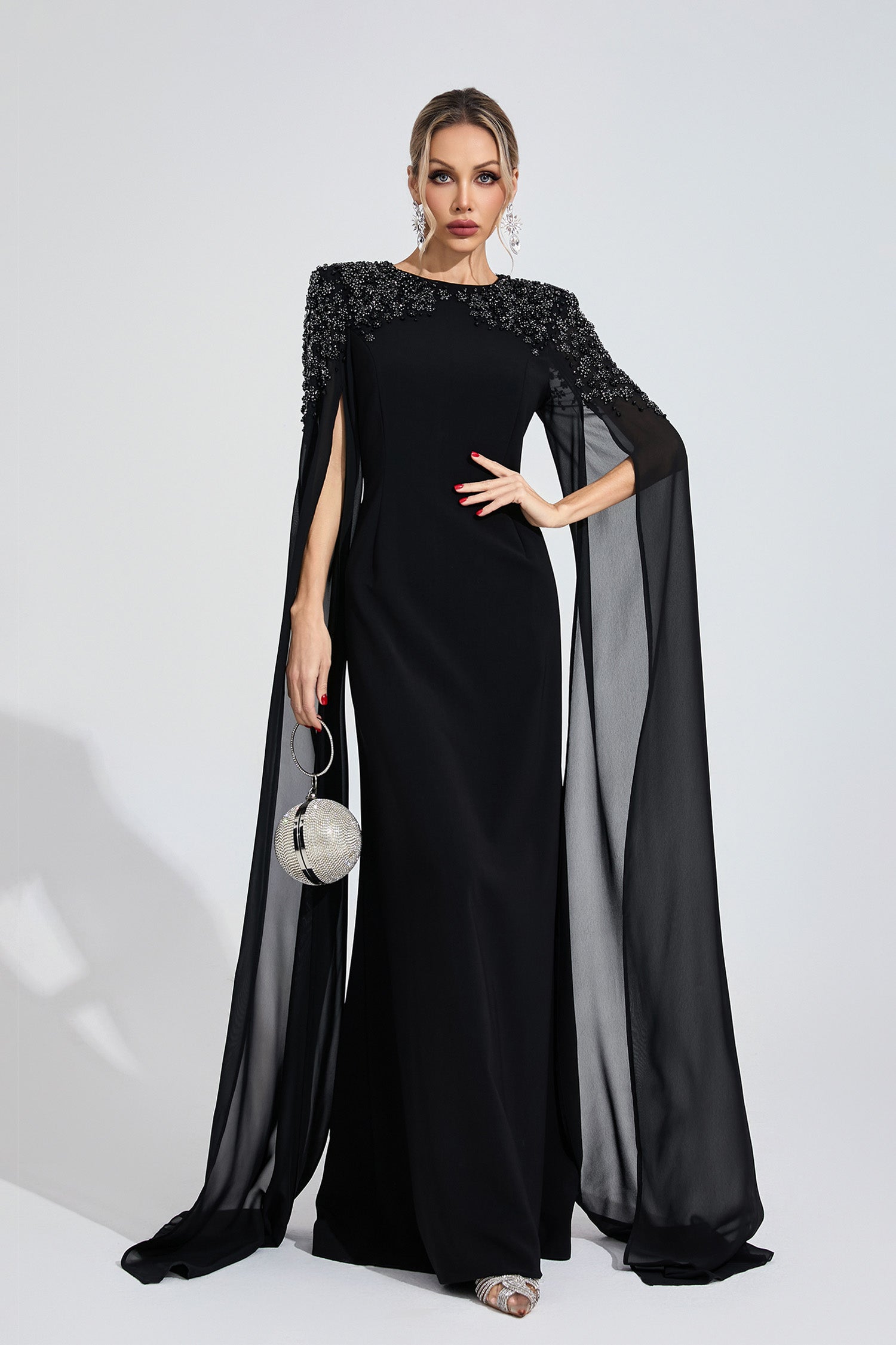 Istralion Black Diamond Maxi Dress