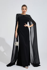 Istralion Black Diamond Maxi Dress