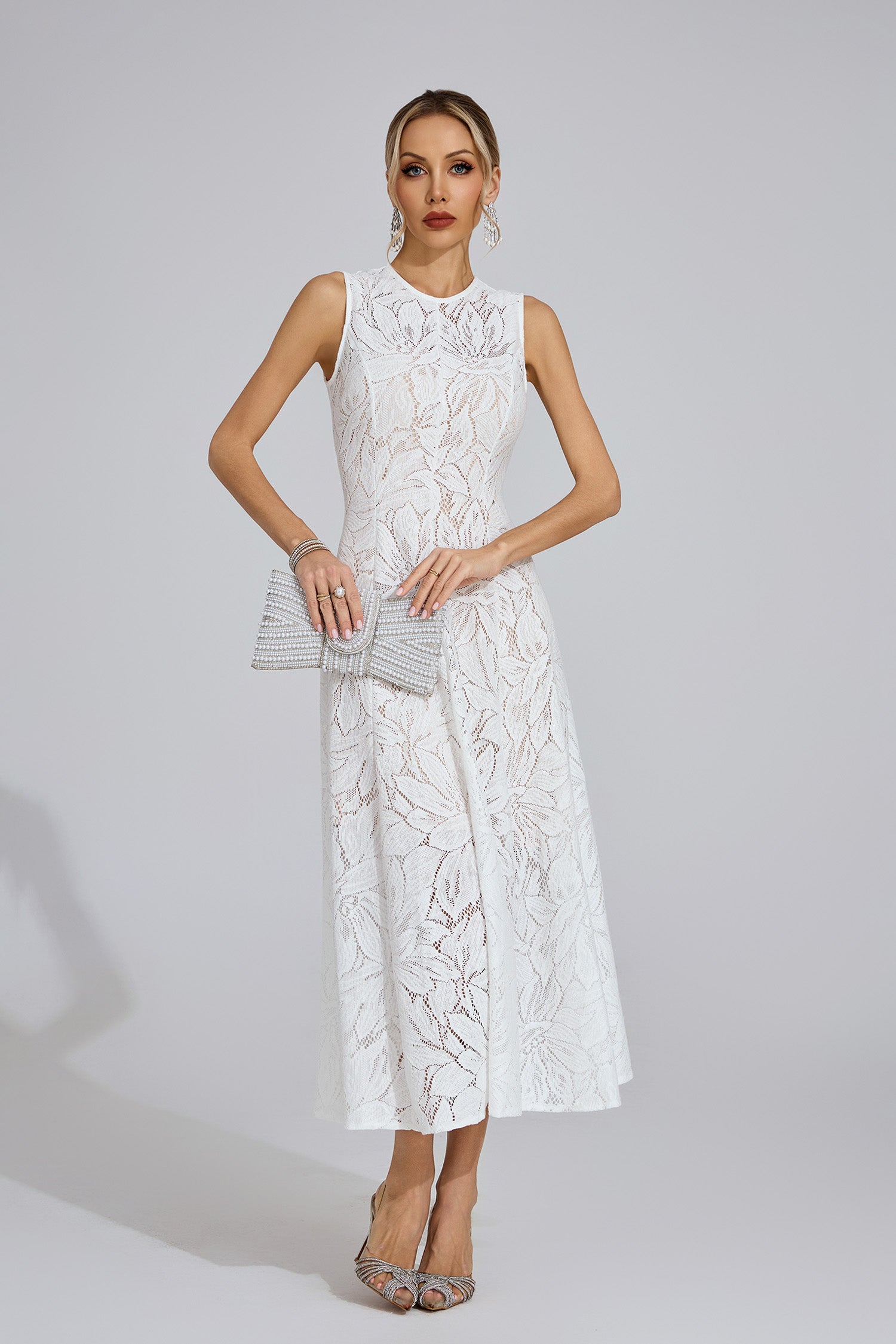 Fiorino Lace Maxi Dress