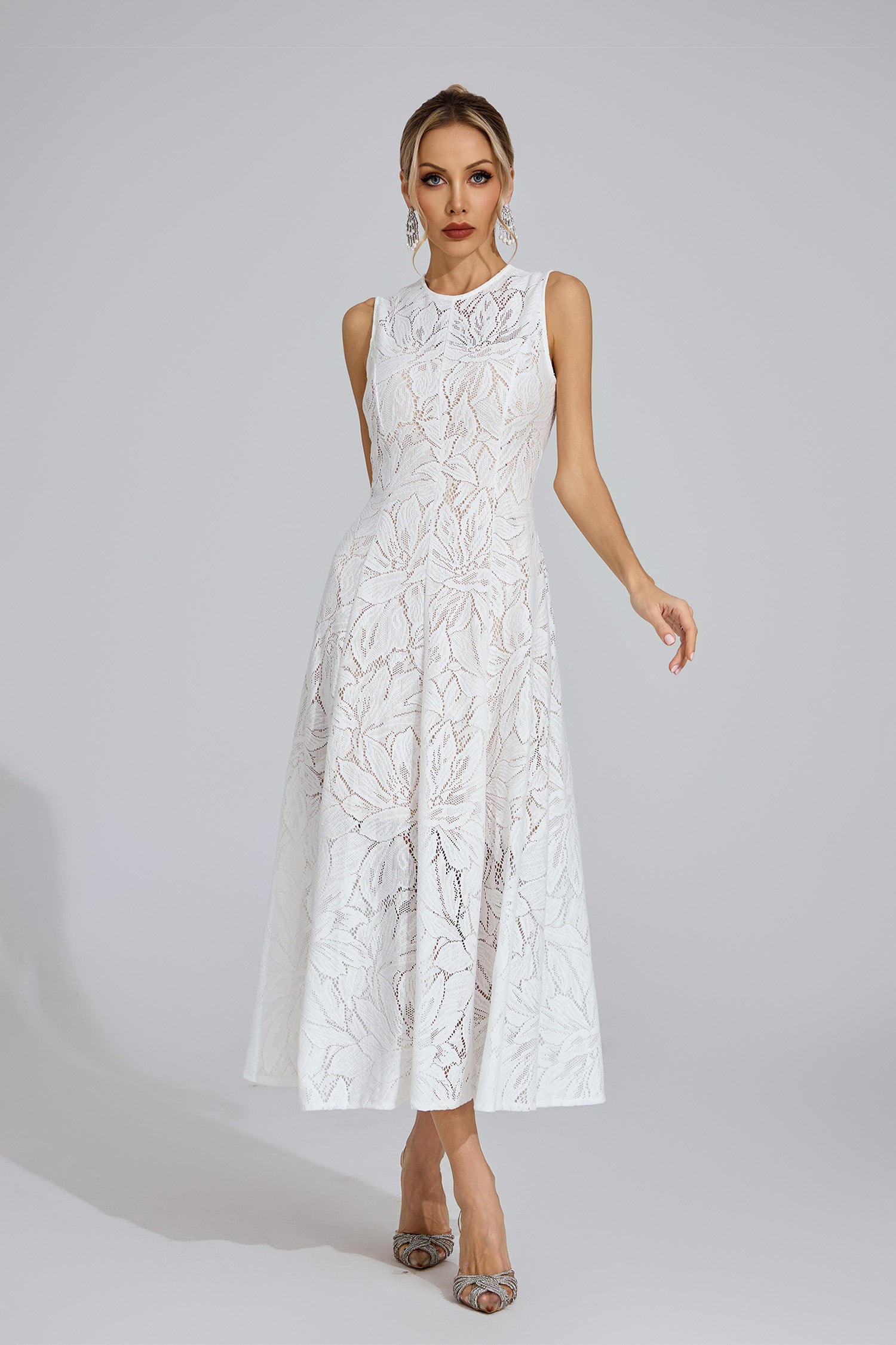 Fiorino Lace Maxi Dress