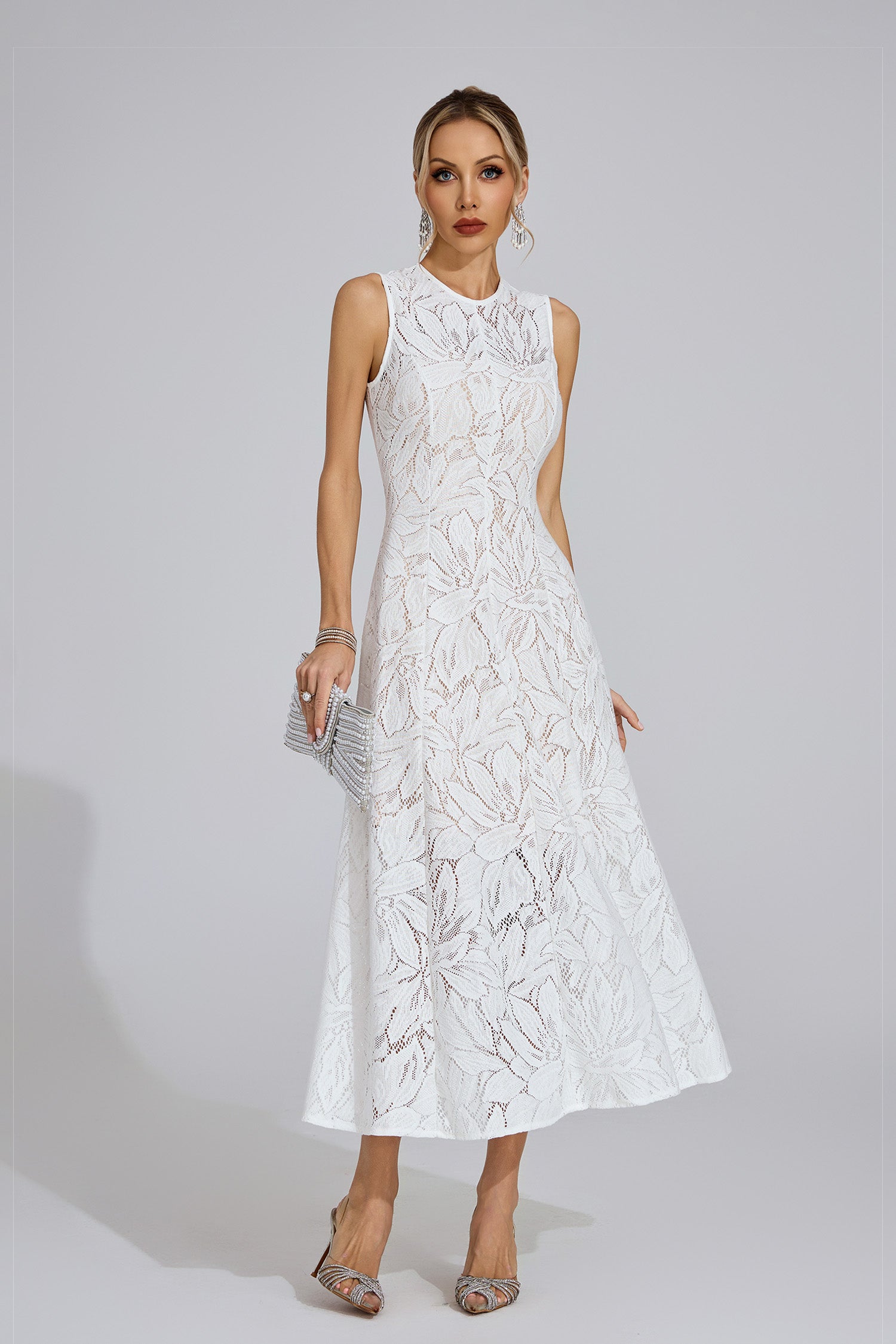 Fiorino Lace Maxi Dress