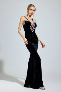 Fyrelion Black Backless  Bodycon Dress
