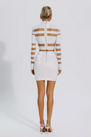 Hulda Silver Diamond Cutout Set