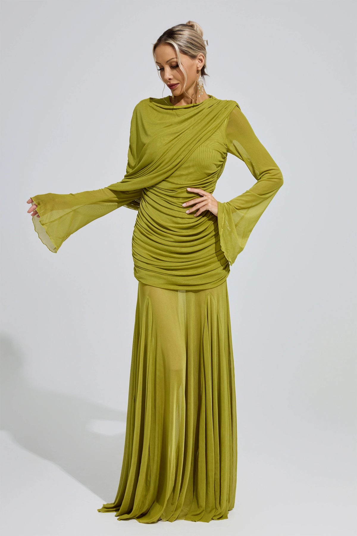 Abrisel Green Bandage Dress