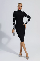 Martha Studded Bandage Dress