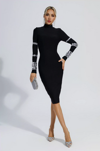 Martha Studded Bandage Dress