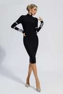 Martha Studded Bandage Dress