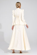 Jarevix Apricot Embroidered Set
