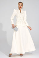 Jarevix Apricot Embroidered Set
