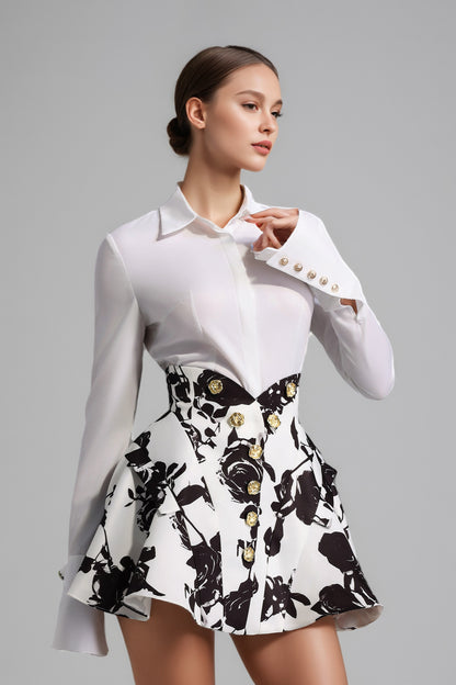 Laelara Flower Printed Set