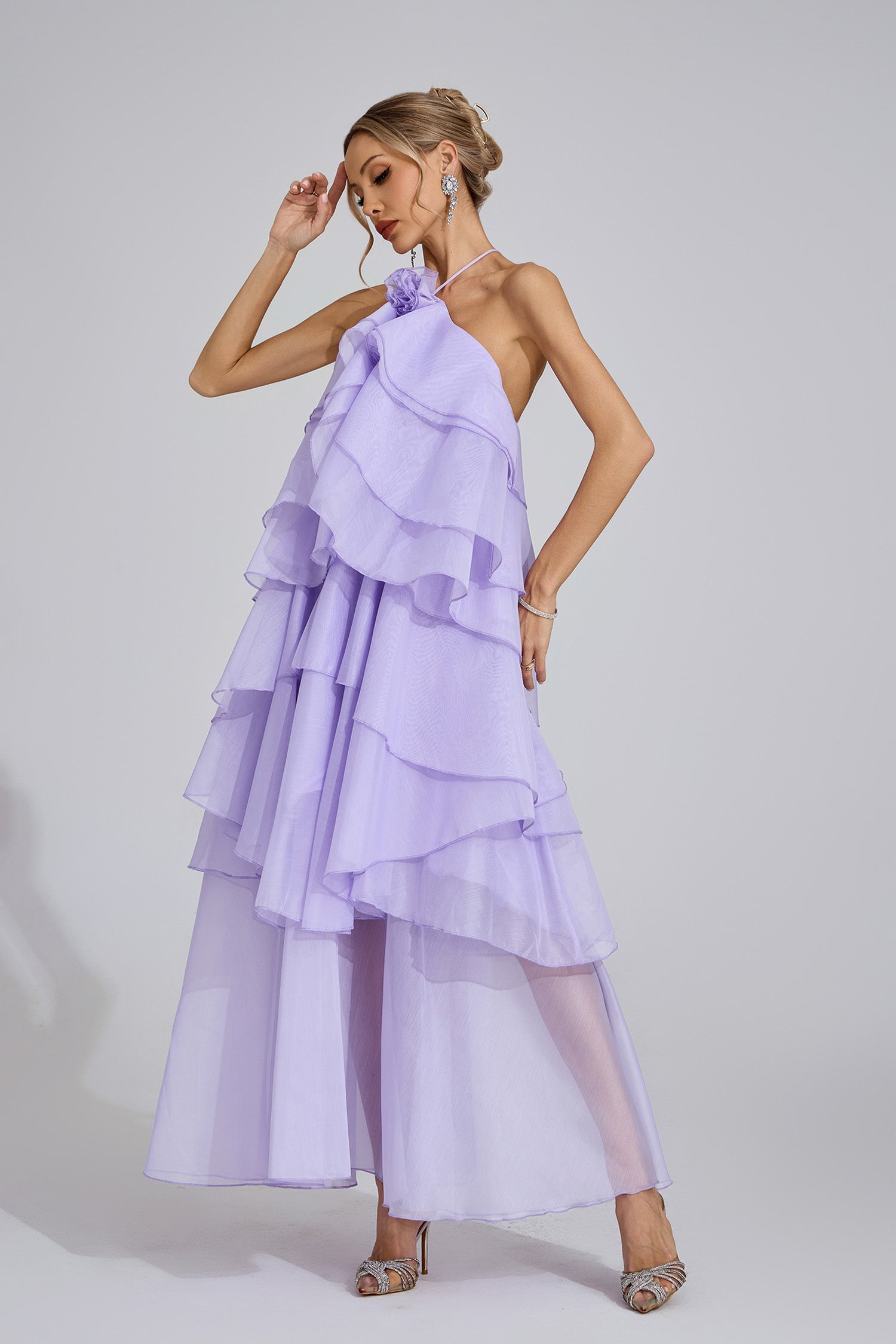 Bastijn Ruffle Maxi Dress