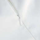 Zayne Mesh Flower One Shoulder Midi Dress In White